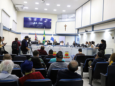 Audiência Pública da CPI da Sabesp.