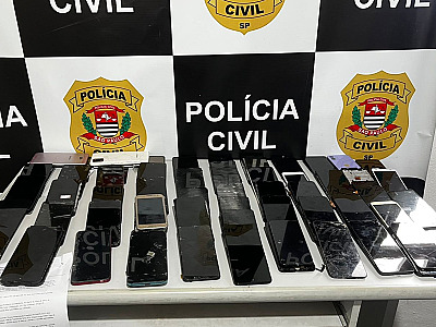 Aparelhos apreendidos serão periciados e devolvidos a seus proprietários.