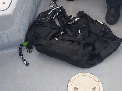 GBMar confirma que colete salva-vidas é de jovem desaparecido em Ilhabela.