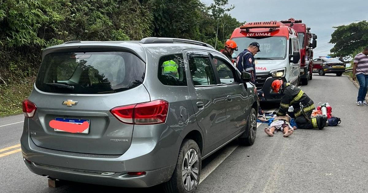 Idoso de 65 anos morre nesta sexta-feira em acidente na Rio-Santos