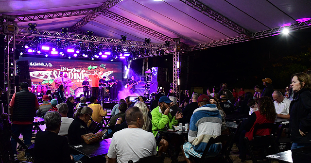 Divulgada a programação musical do 14° Festival da Sardinha