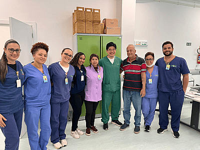 Edson se tornou o primeiro paciente do Centro Integrado de Nefrologia e Hemodiálise de Ilhabela a passar por um transplante de rim.