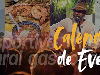Calendário divulga as principais atrações das cinco cidades que compõem a Região Turística.