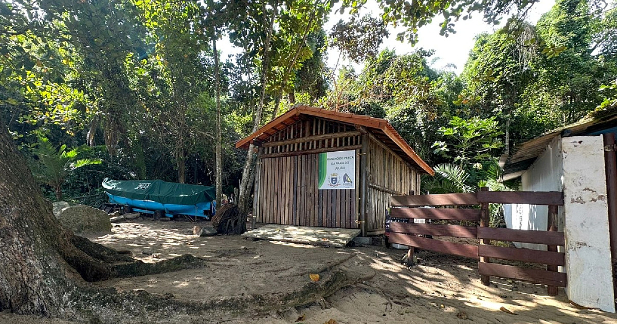 Prefeitura de Ilhabela entrega novo Rancho de Pesca da Praia do Julião na próxima segunda-feira (8)