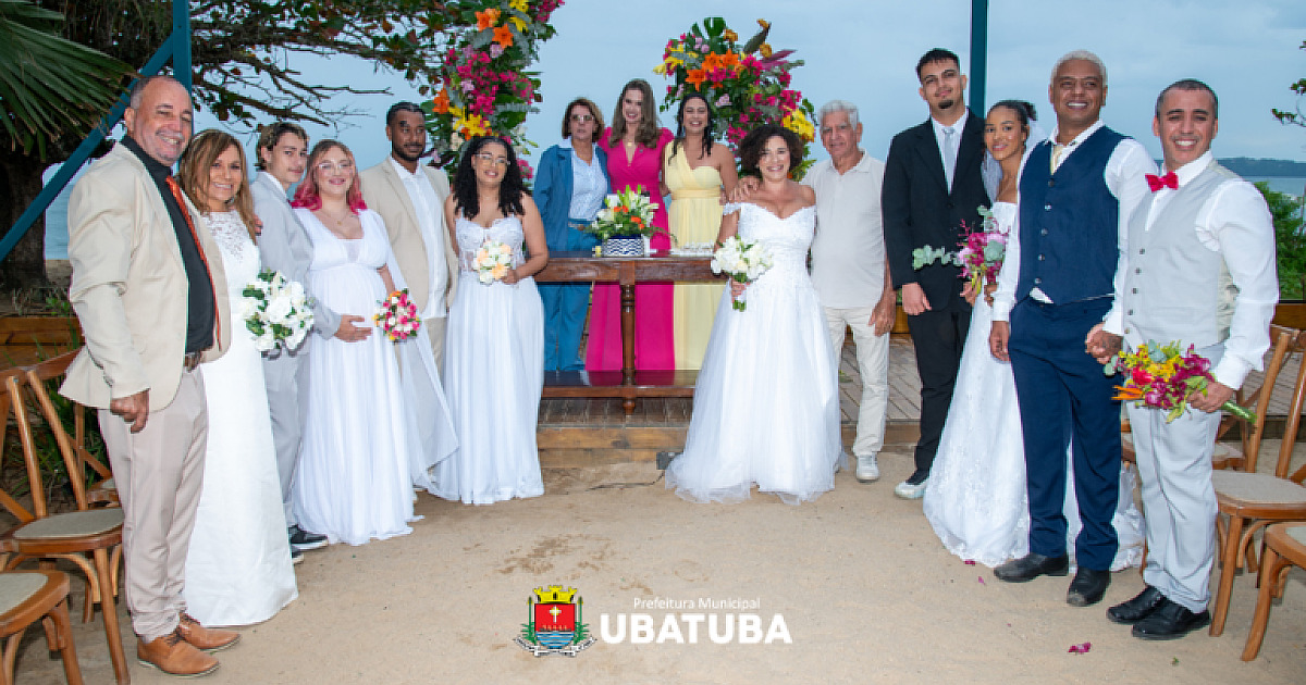Ubatuba comemora Dia dos Namorados com Casamento Comunitário