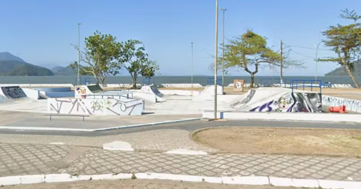 Homem é assassinado em pista de skate de Ubatuba