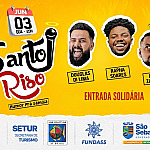 Humoristas apresentam espetáculo Santo Riso em noite de muitas gargalhadas no Teatro Municipal