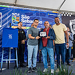 Juan Garcia é homenageado por implantação da GCM em São Sebastião